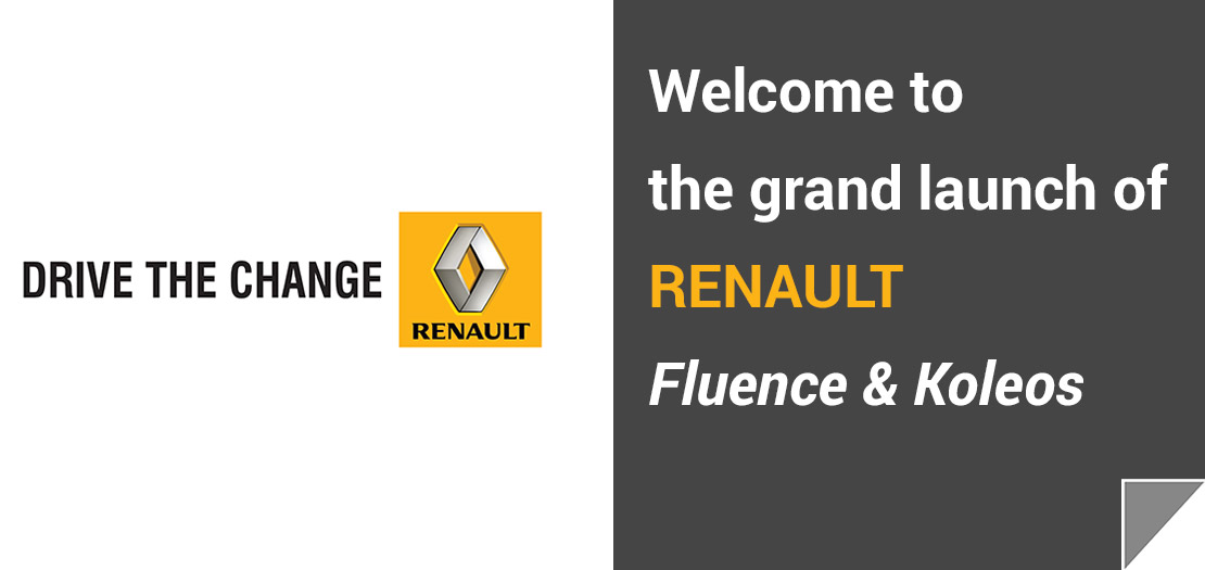 Renault Koleos and Fluence Renault Koleos and Fluence