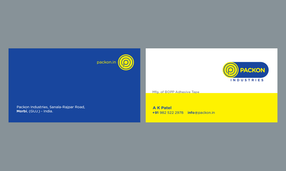 Packon Pack with Tapes Packon Pack with Tapes